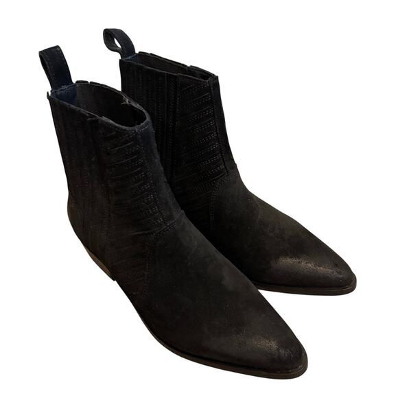 ALLSAINTS Shoes - Allsaints Fion Black Suede Boots - size 40 (US 10)